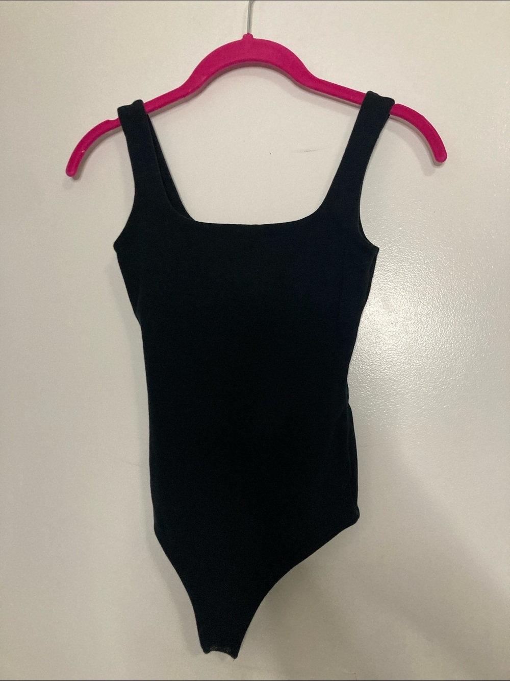 Abercrombie & Fitch Black Scoop Neck Bodysuit